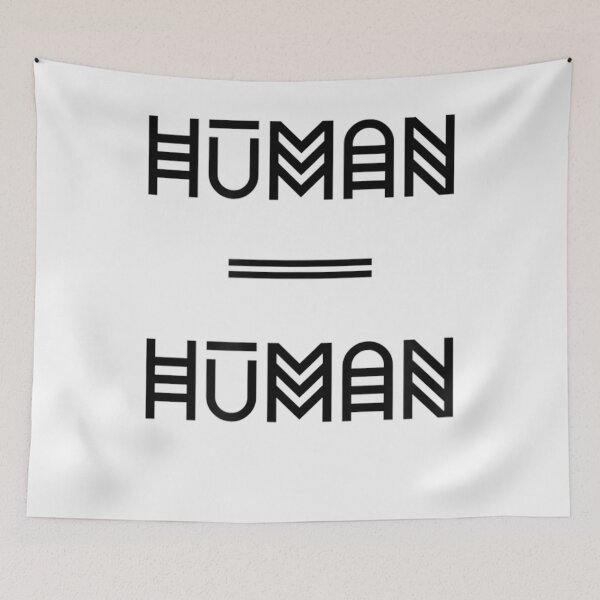 Item preview, Human=Human Equality T-Shirt designed and sold by Lukifo-Mission.