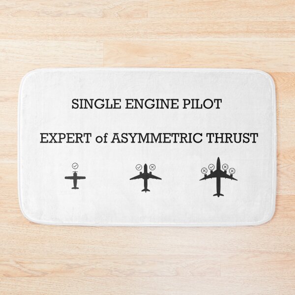 Item preview, Single Engine Pilot, Expert of Asymmetric Thrust designed and sold by Savannana.