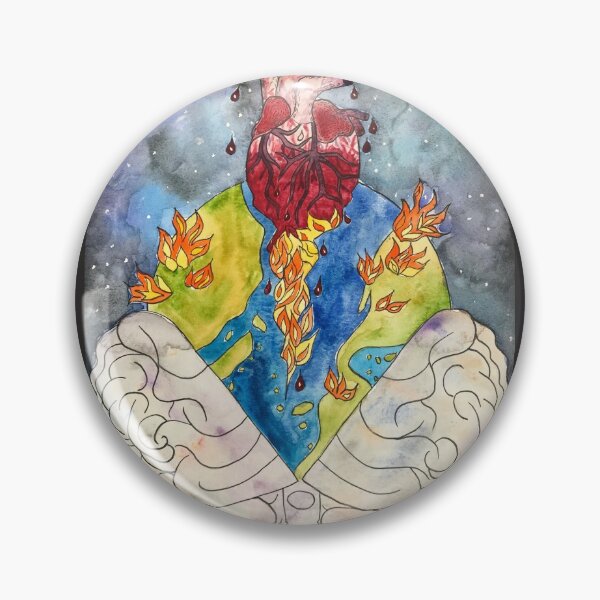 Item preview, Injured Mind = Injured Earth = Injured Heart  designed and sold by M.K. Designs.