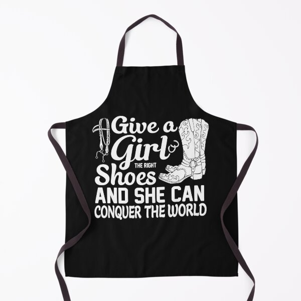 Item preview, GIVE A GIRL THE RIGHT PAIR OF SHOES AND SHE CAN CONQUER THE WORLD designed and sold by wildwhimsical.
