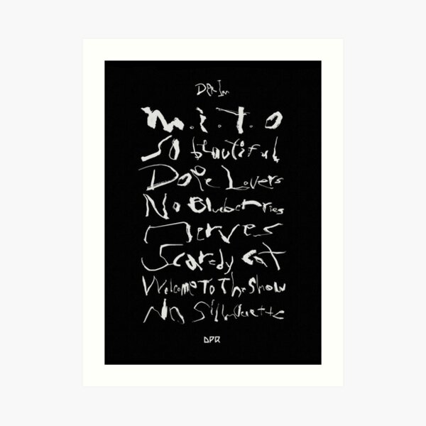  DPR Ian Moodswings In This Order Canvas Poster Wall Decorative  Art Painting Living Room Bedroom Decoration Gift  Unframe-style08x12inch(20x30cm): Posters & Prints