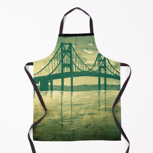 Item preview, Mackinac Bridge Old Timey Effect designed and sold by SistersInArtN.