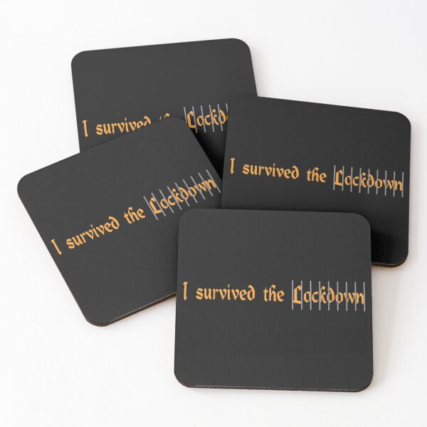 Item preview, I Survived The Lockdown designed and sold by DTEH.