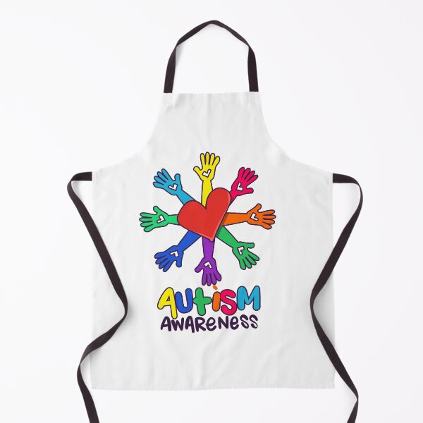 Item preview, Autism Awareness Hand And Heart Autism Gift designed and sold by TTFMerch.