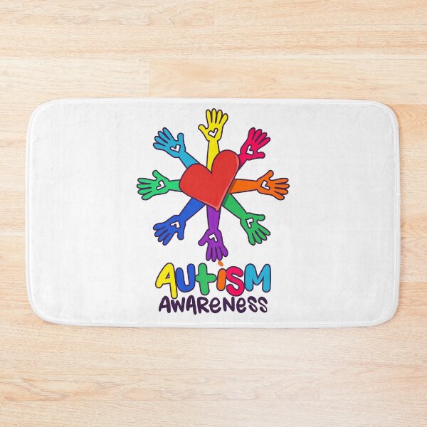 Item preview, Autism Awareness Hand And Heart Autism Gift designed and sold by TTFMerch.
