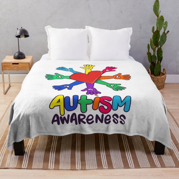 Item preview, Autism Awareness Hand And Heart Autism Gift designed and sold by TTFMerch.
