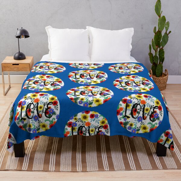 Item preview, Love on Floral designed and sold by LawsonFabrics.