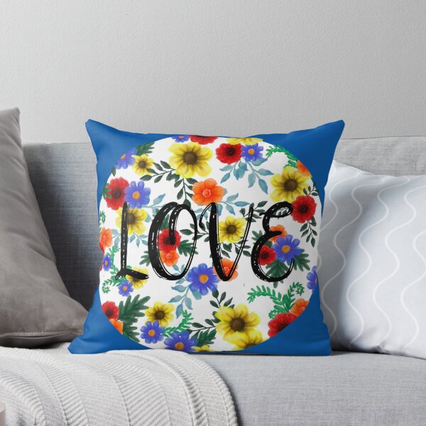 Item preview, Love on Floral designed and sold by LawsonFabrics.