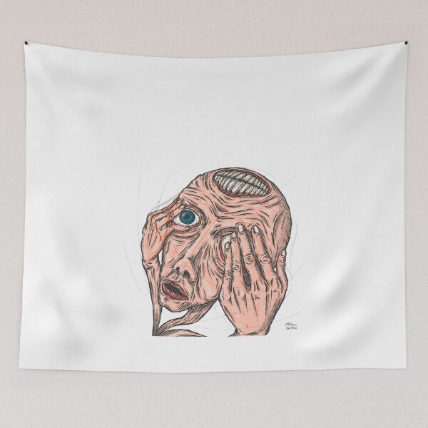 Item preview, Bite Your Teeth Drawing designed and sold by packtcrushd.