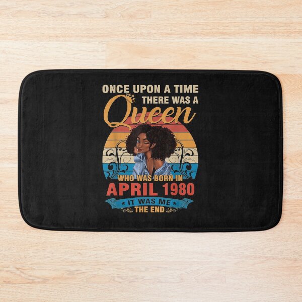Item preview, Once Upon A Time There Was A Queen Was Born In April 1980 T-Shirt designed and sold by Lukifo-Mission.