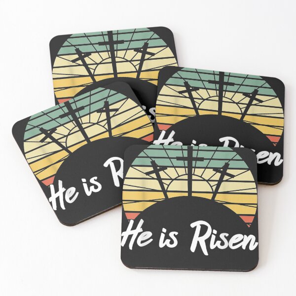 Item preview, Retro He Is Risen Christian Jesus Christ Religious Easter T-Shirt designed and sold by Lukifo-Mission.