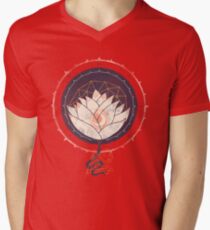 Lotus Men's V-Neck T-Shirt
