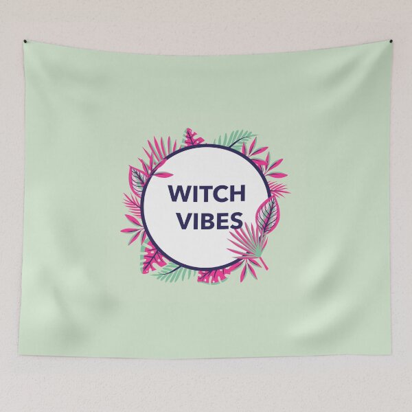 Item preview, Pretty Flower Witch Vibes Design  designed and sold by boopsblunt.