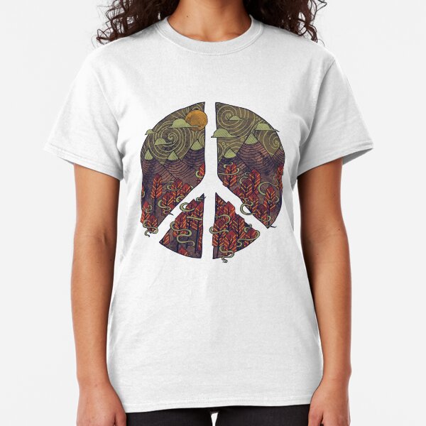 Peaceful Landscape Classic T-Shirt