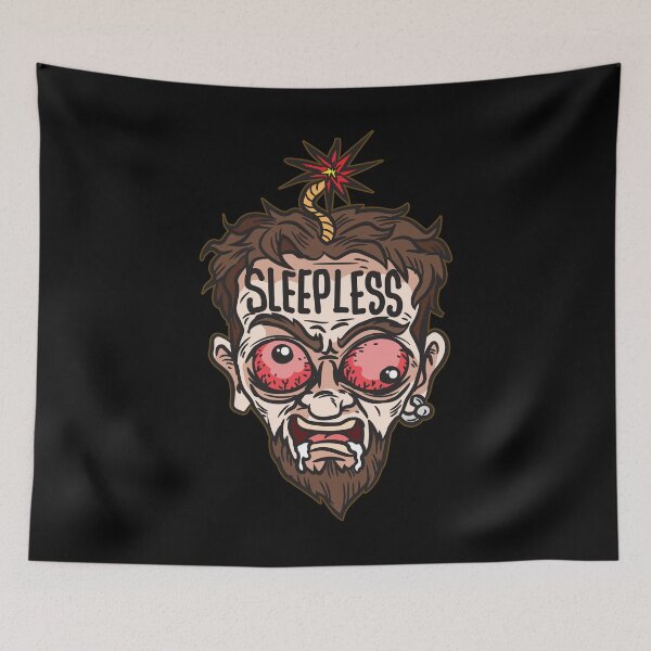 Item preview, Sleepless Insomnia Anxious Restless Wakeful designed and sold by Moonpie90.