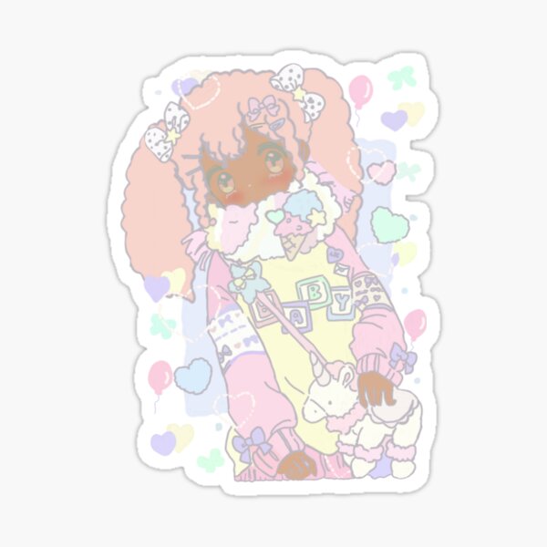 Kawaii Girl Sticker