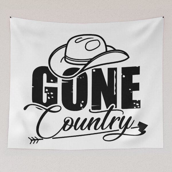 Item preview, GONE COUNTRY COWBOY HAT designed and sold by wildwhimsical.