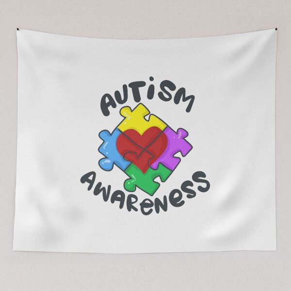 Item preview, Autism Awareness Heart Puzzle Gift designed and sold by TTFMerch.