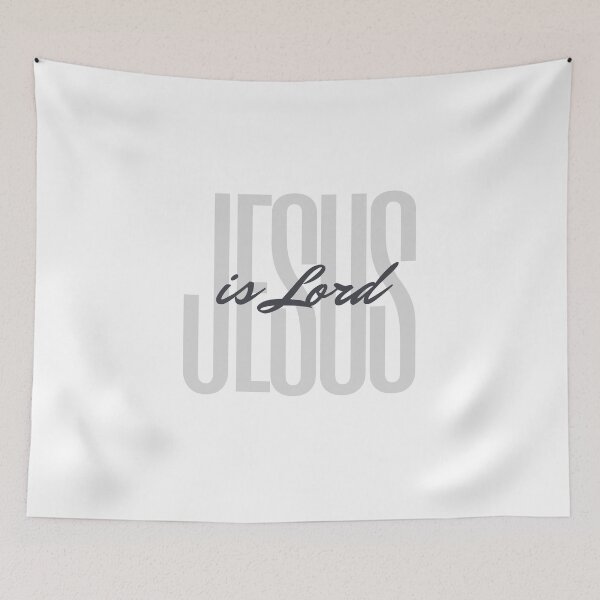 Item preview, Jesus Is Lord gray & black  designed and sold by Jesus is Lord Wear.
