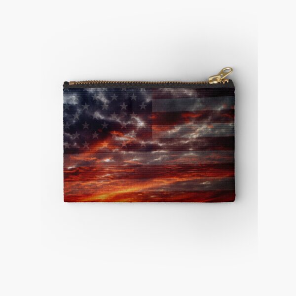 Item preview, Pseudomurals 00038 (US Flag Sunset Dream) designed and sold by CleanWIP.