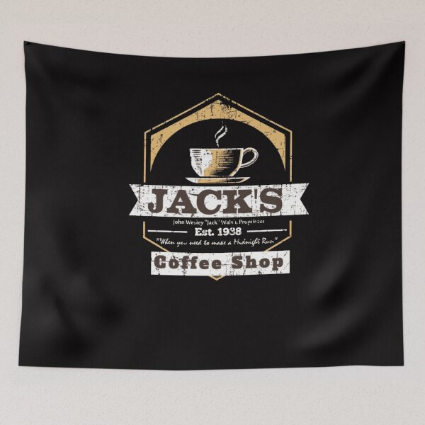Artikelvorschau, Jack's Coffee Shop von Midnight Run entworfen und verkauft von A Little Bit of Everything.