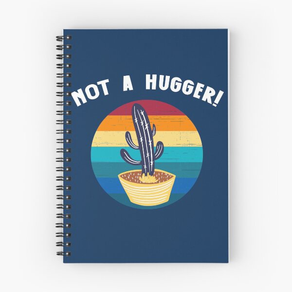 Item preview, Not A Hugger Funny Vintage Cactus Sarcastic Retro Saguaro Sunset designed and sold by SimpleConceptCo.