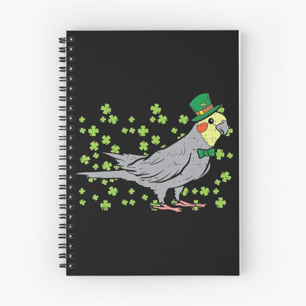 Item preview, Leprechaiun C0ckatiel Bird Cl0ver St Patrick Day Animal Gift  designed and sold by Netelectra57.