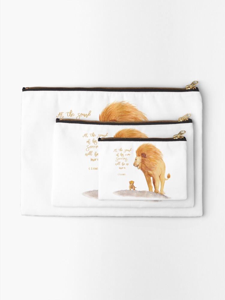 Aslan Narnia Watercolor Lions | Greeting Card