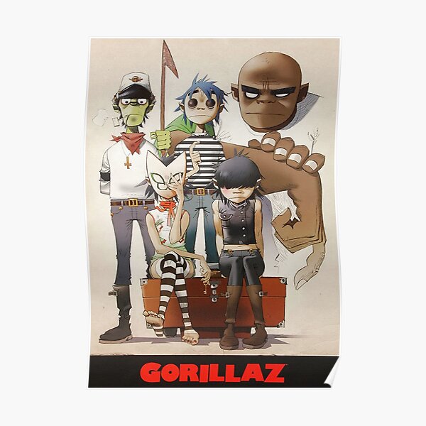 Best - Famille Gorilaz Poster