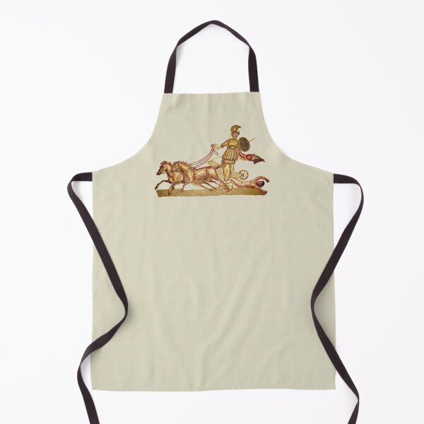 Item preview, Achilles drags Hector’s body mosaic (on cream) designed and sold by DotorEaon.