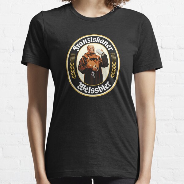 Franziskaner Schwarz Essential T-Shirt