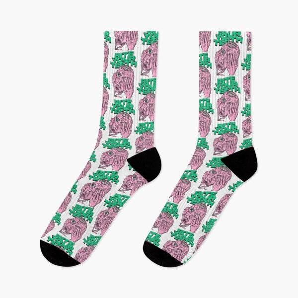 Item preview, Bite Your Teeth TEXT Design GREEN designed and sold by packtcrushd.