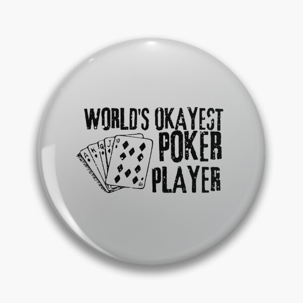 Item preview, Worlds Okayest Poker Player designed and sold by Rhu Creations.
