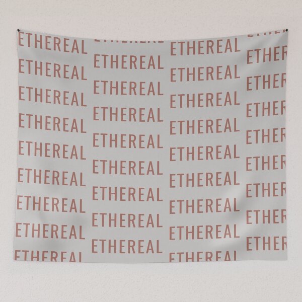 Item preview, Ethereal, Beautiful Words designed and sold by MelanieMerches.