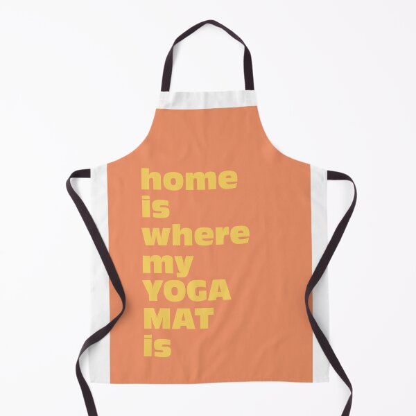 Item preview, home is where my yoga mat is designed and sold by TheDarkArtistAJ.