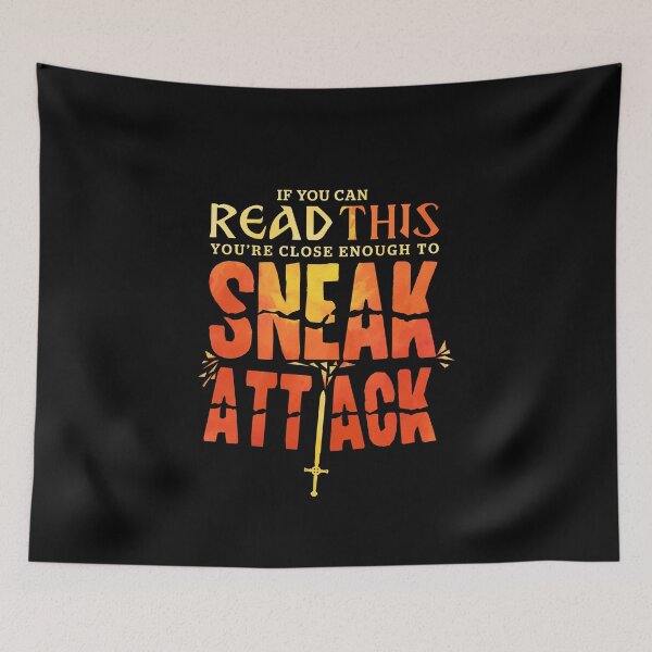 Item preview, Sneak Attack Rogue D20 Tabletop RPG designed and sold by D20Tees.