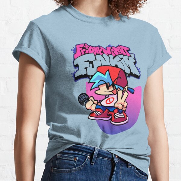 Friday Night Funkin Women's T-Shirts & Tops | Redbubble