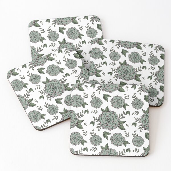 Item preview, Succulents pattern designed and sold by serafineaandd.