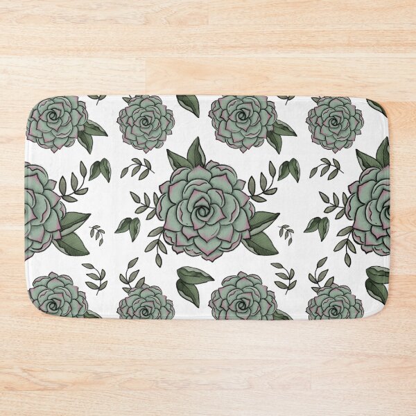 Item preview, Succulents pattern designed and sold by serafineaandd.