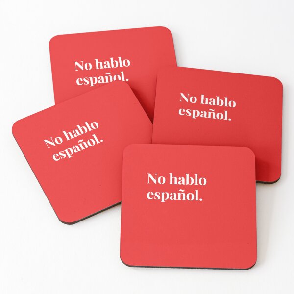 Item preview, No hablo español (I don't speak Spanish) designed and sold by teesonwheels.