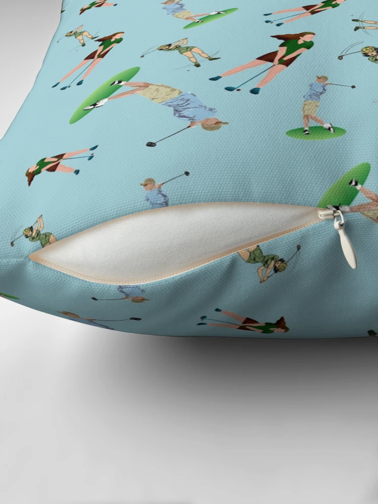 Thumbnail 2 of 4, Pillow, Random Golf Pattern designed and sold by Rell1970.