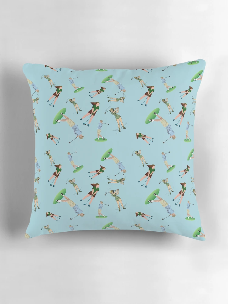 Thumbnail 3 of 4, Pillow, Random Golf Pattern designed and sold by Rell1970.