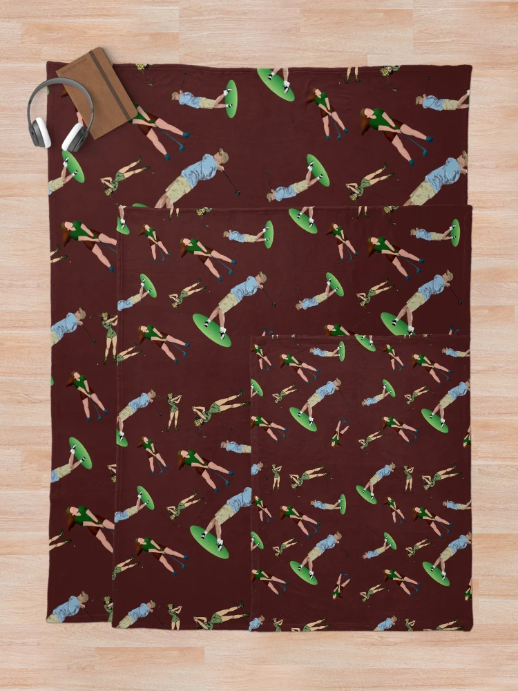 Thumbnail 5 of 6, Throw Blanket, Random Golf Pattern designed and sold by Rell1970.