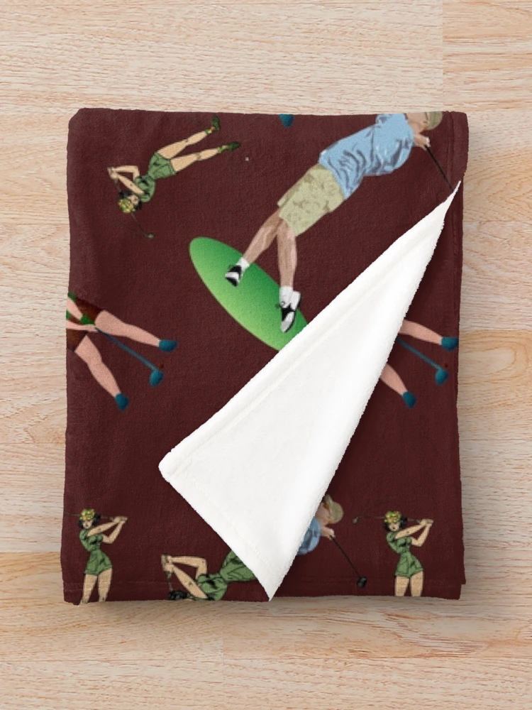 Thumbnail 3 of 6, Throw Blanket, Random Golf Pattern designed and sold by Rell1970.