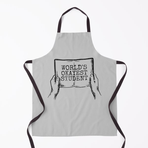 Item preview, Worlds Okayest Student designed and sold by Rhu Creations.