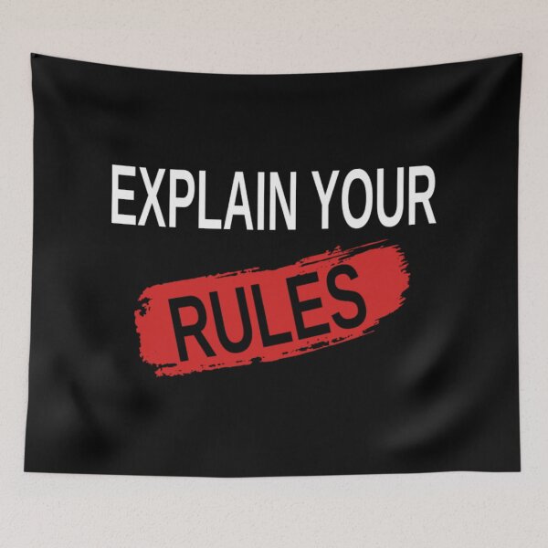 Item preview, Explain Your Rules  designed and sold by MarinoLeila.