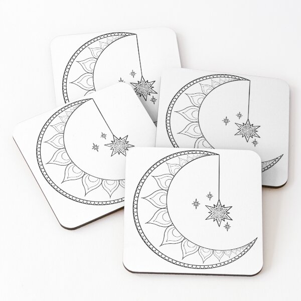 Item preview, Moon and Stars designed and sold by jada-marie-art.