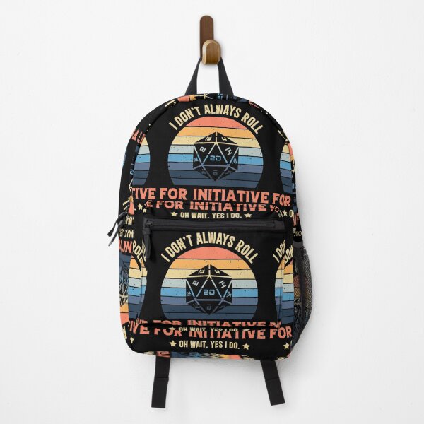 Item preview, I Don't Always Roll For Initiative Oh Wait Yes I Do Retro Vintage designed and sold by RedQuality.