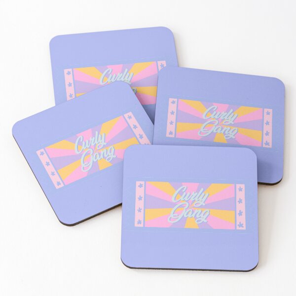 Item preview, Curly gang sticker designed and sold by Isabelrpilustraciones.