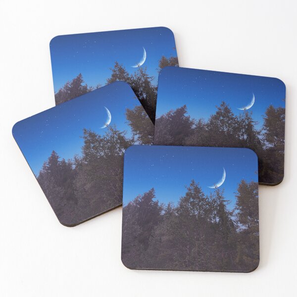 Item preview, New moon in the nightwoods designed and sold by nelllkata.